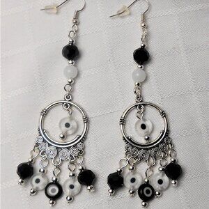 No 8 Tibetan-style assembly for beautiful handmade chandelier earrings